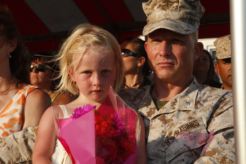 Logistics Operations School change of command