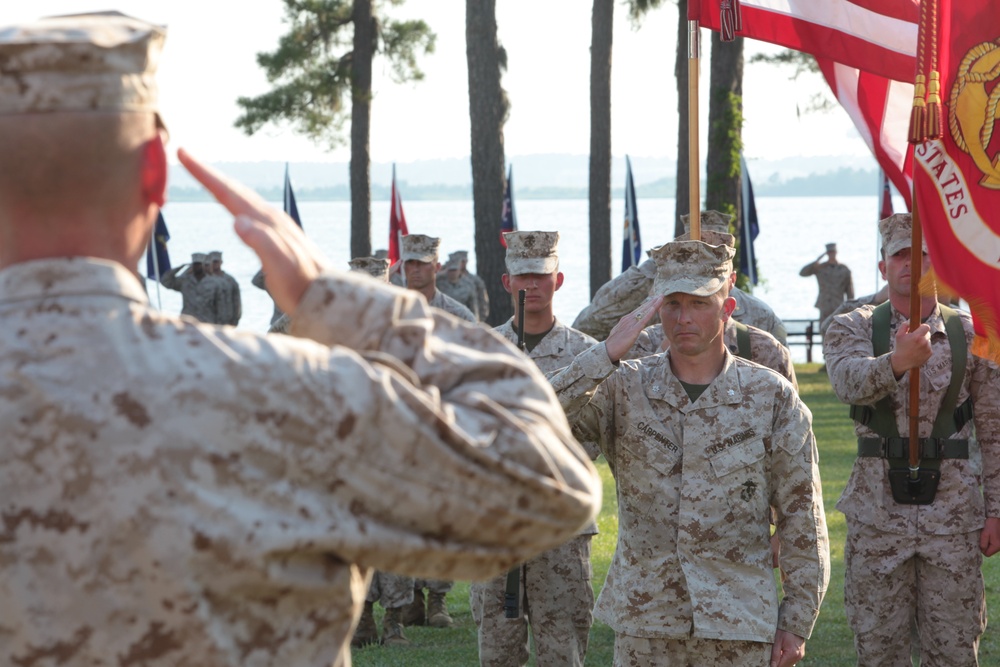 Logistics Operations School change of command