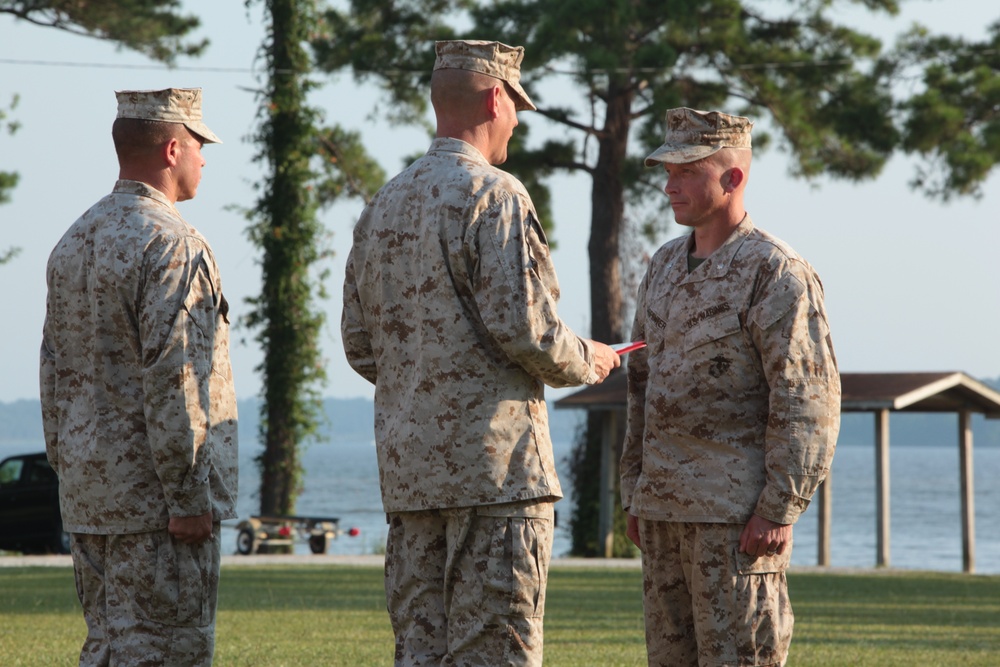 Logistics Operations School change of command