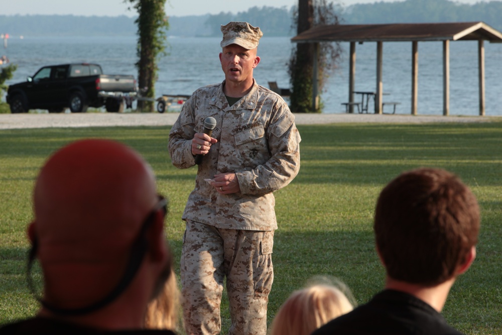 Logistics Operations School change of command