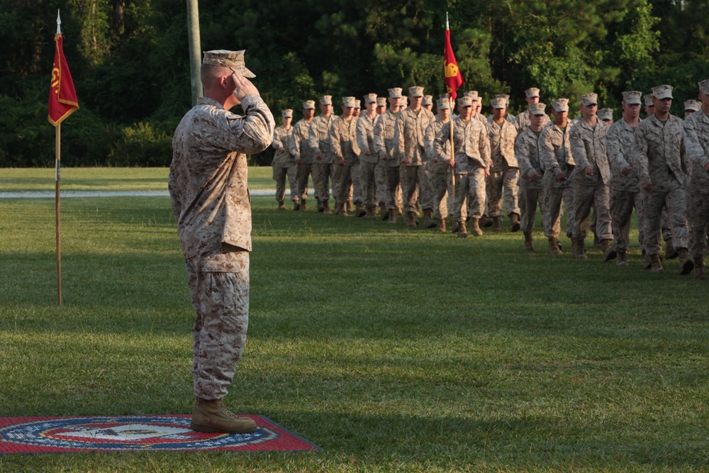 Logistics Operations School change of command