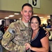 Welcome home ceremony at Fort Campbell