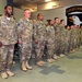 Welcome home ceremony at Fort Campbell