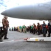 USS Dwight D. Eisenhower flight deck action