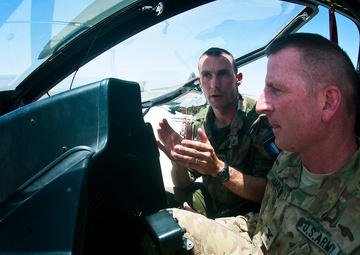 TF Pegasus staff tours French aircraft for multi-lateral understanding of capabilities