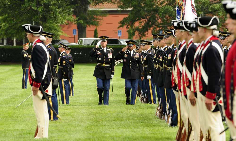 Military District of Washington change of responsibility