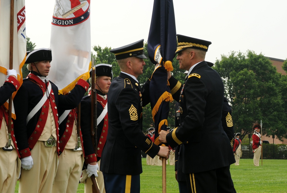 Military District of Washington change of responsibility