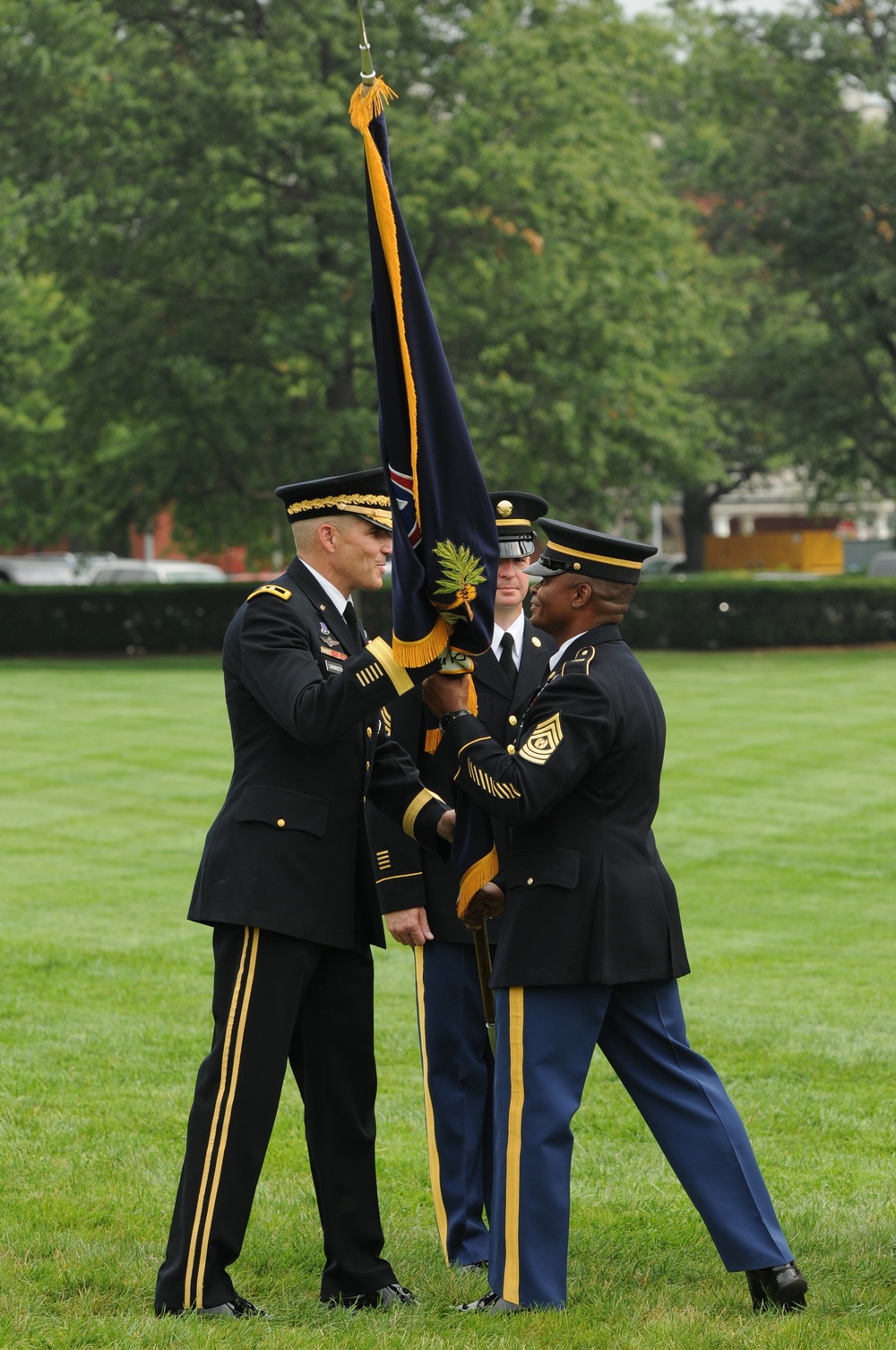 Military District of Washington change of responsibility