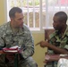 Comoros, Texas National guardsmen 'push up' from a common ground