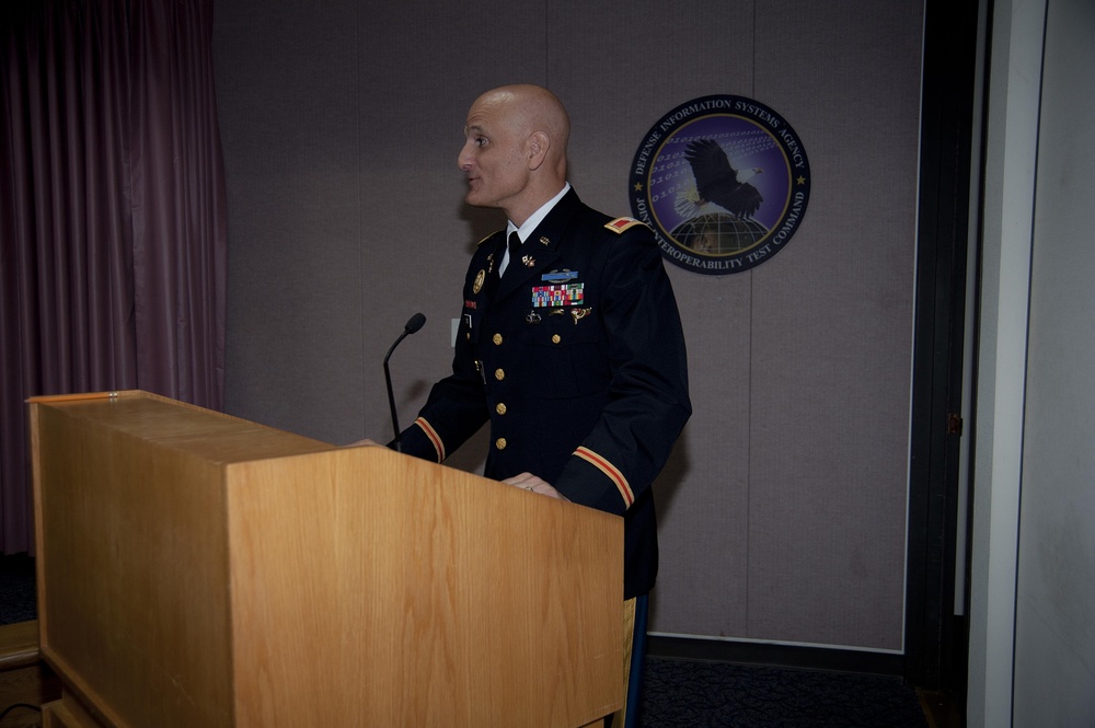 New Joint Interoperability Test Command Commander assumes command during period of transition