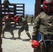 Recruits train in hand-to-hand combat