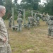 Visit from senior non-commissioned officer of the U.S. Armed Forces