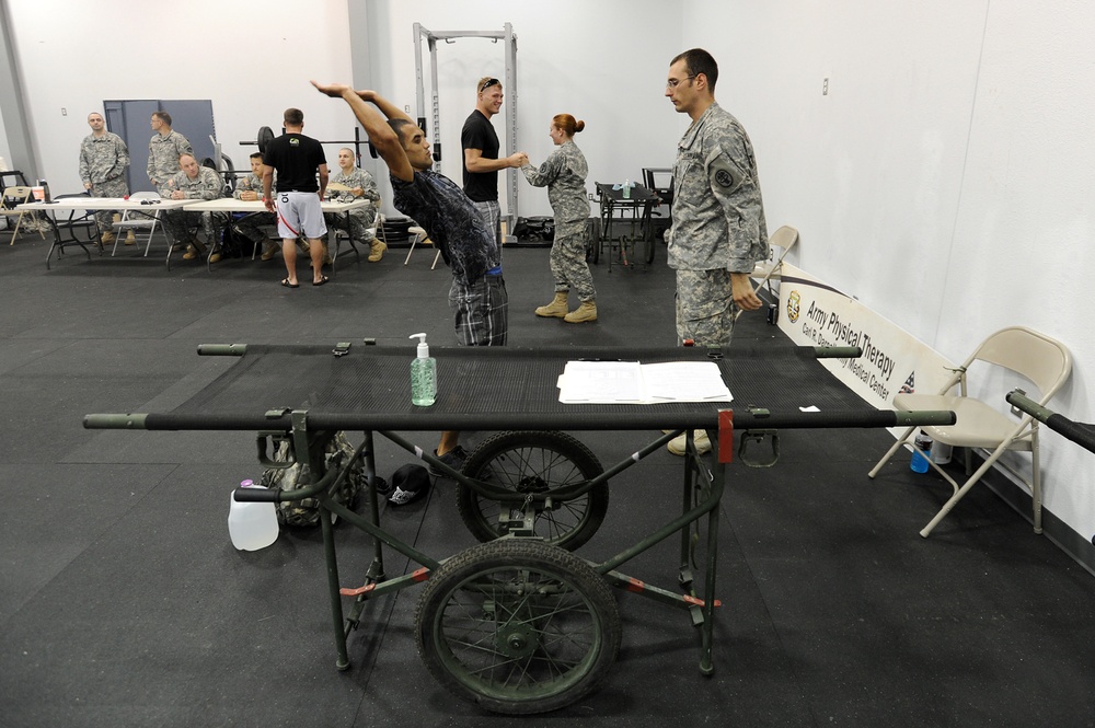 Weigh-ins and medical screenings Weigh-ins and medical screenings