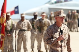 Col. Frank A. Richie relinquishes Command of MCAS Miramar
