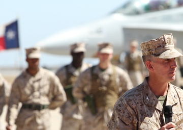Col. Frank A. Richie relinquishes Command of MCAS Miramar