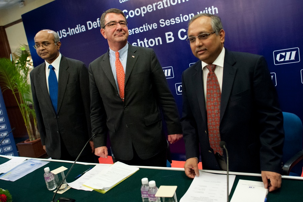 Deputy defense secretary visits India