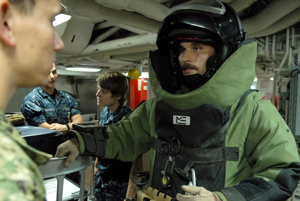 Force protection security drill