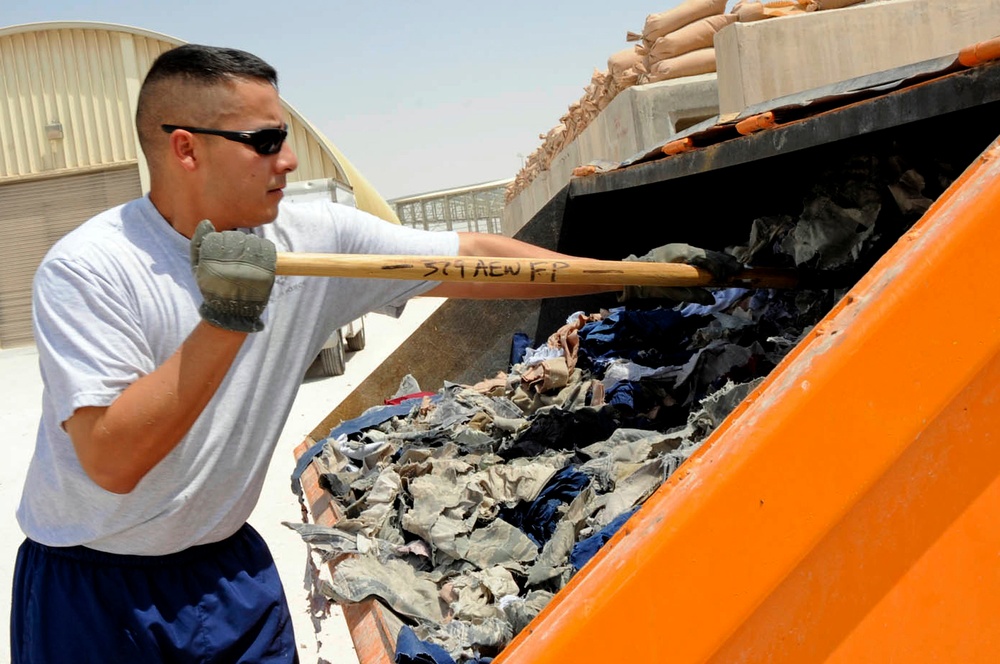 Force protection shreds uniforms