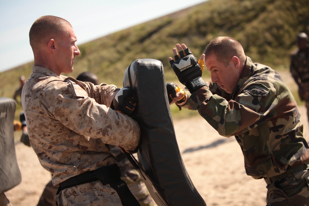 US and French marines strengthen relationship
