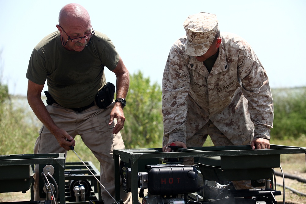 8th ESB trains with LWPS's