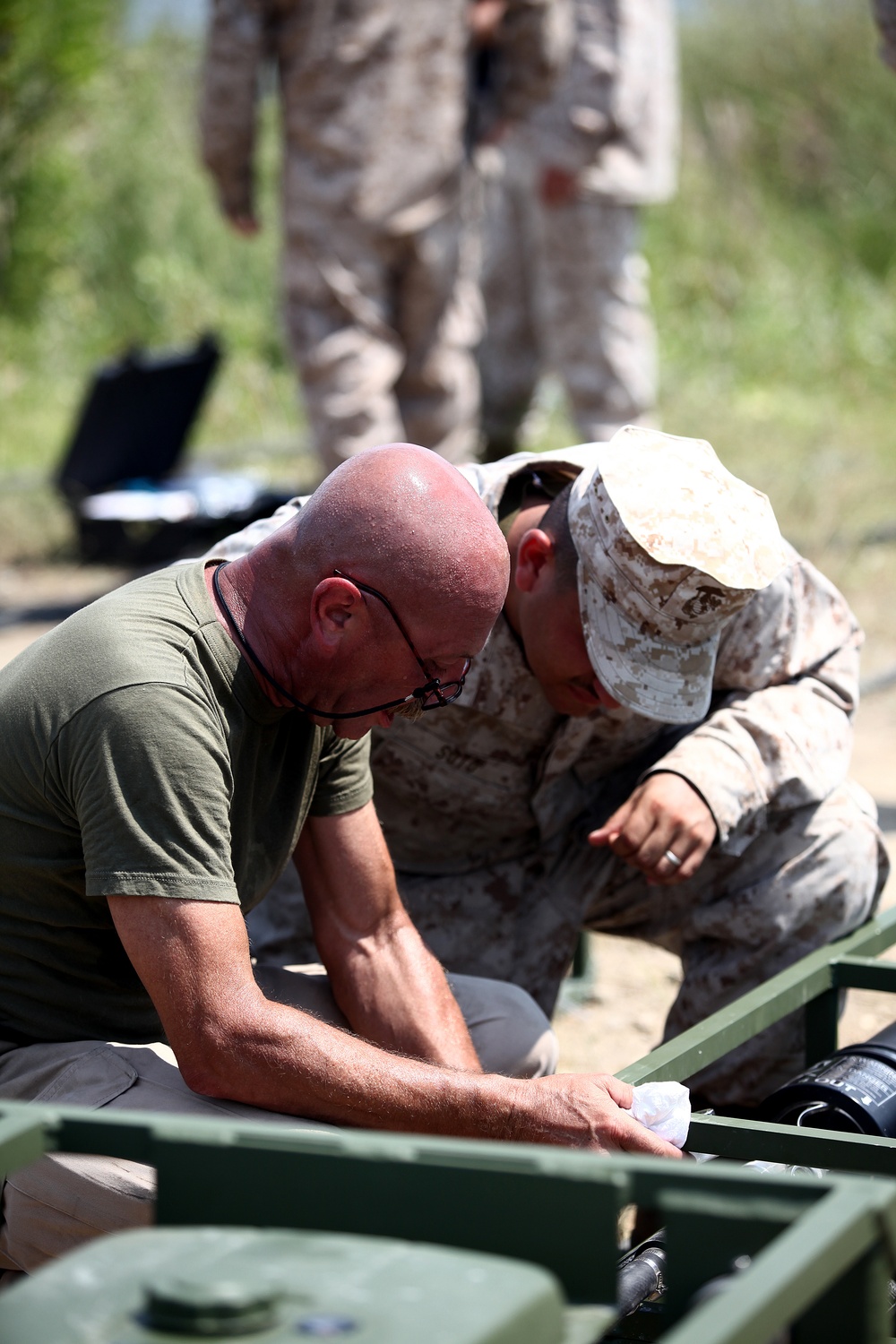 8th ESB trains with LWPS's