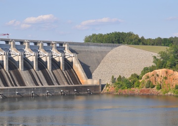 Russell Dam access road closed to public during construction