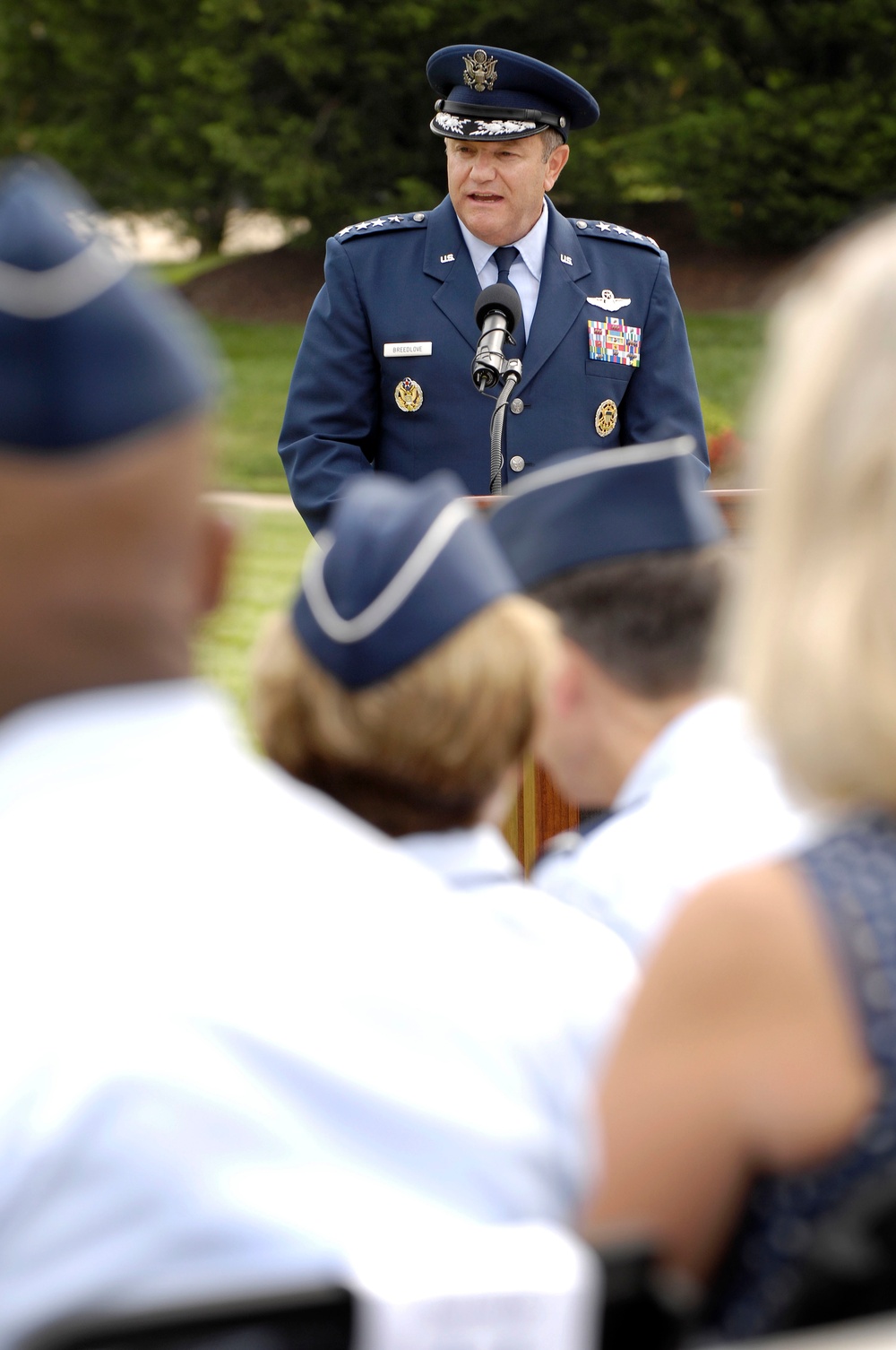 Air Force District of Washington Change of Command