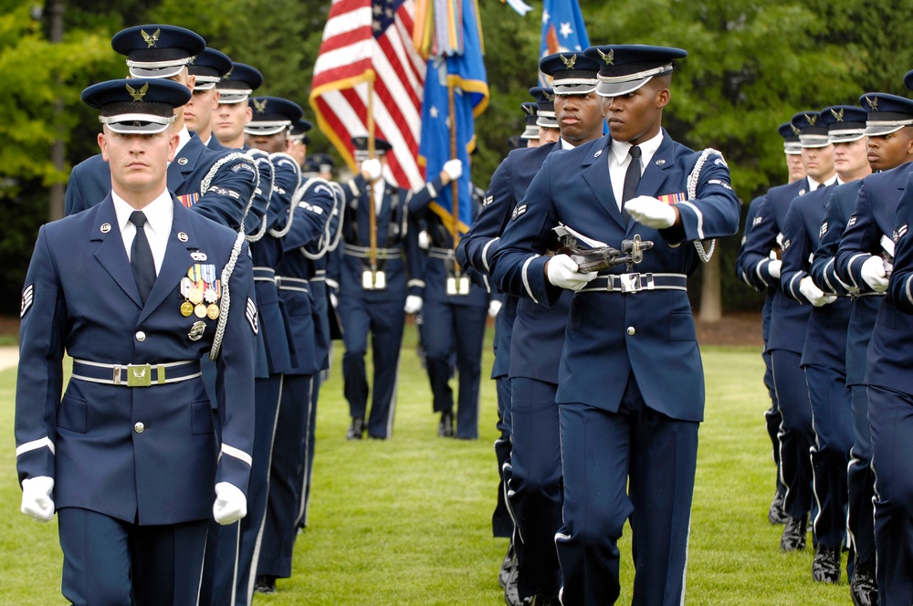 Air Force District of Washington Change of Command