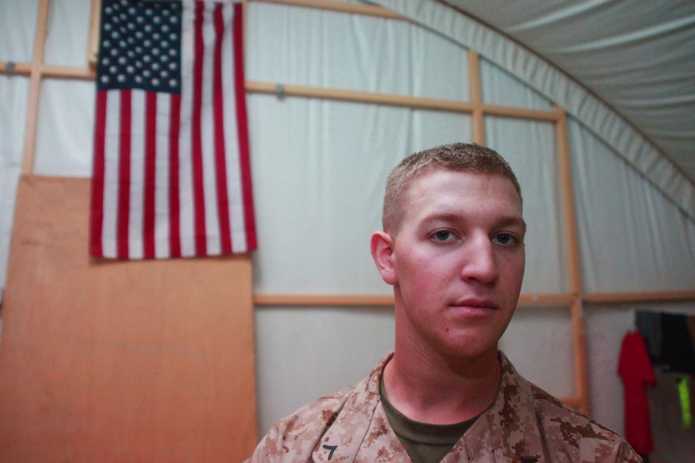 Faces of the 24th MEU Part 14: Pfc. Jeffrey Tobash, the 24th MEU's youngest