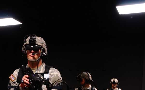 Paratroopers take knee in virtual world