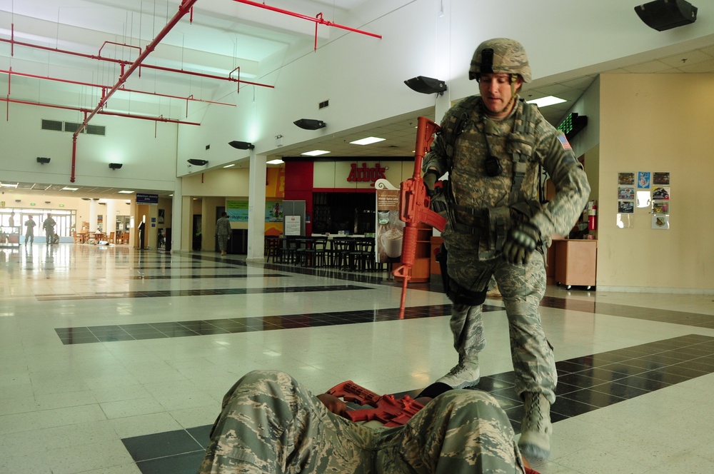 Active shooter exercise