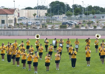 Naval Forces Europe Band prepares debut performance in Edinburgh