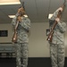 Honor guard training