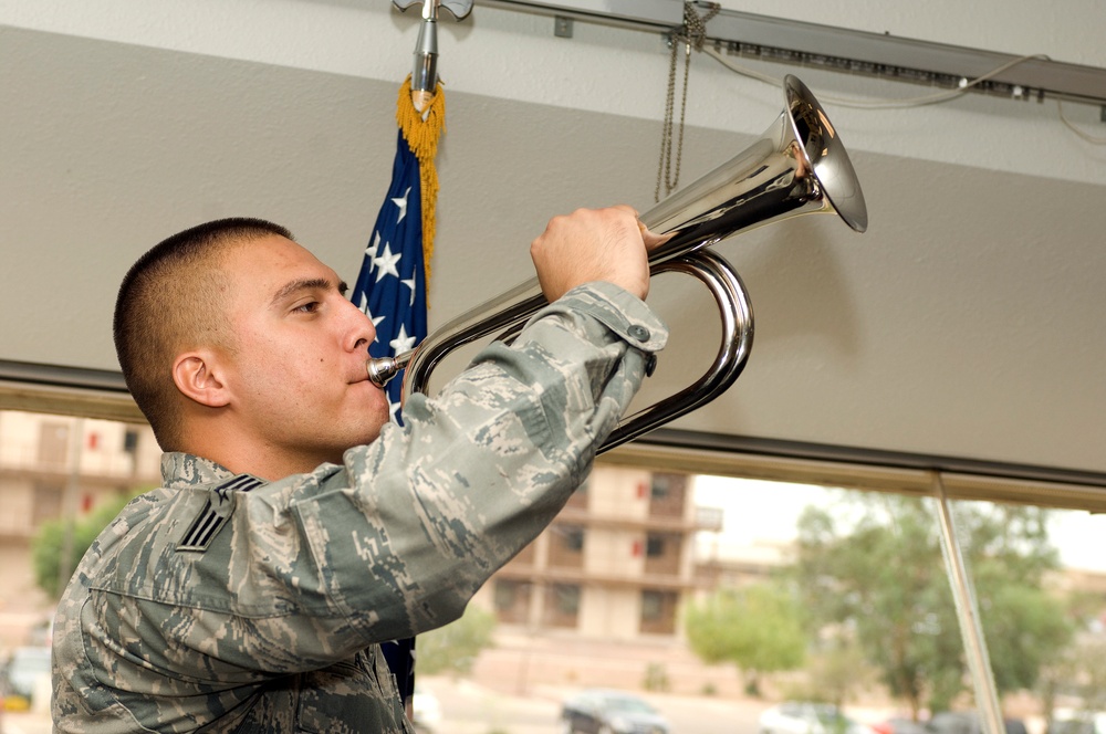 Honor guard training