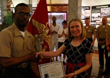 New Marine becomes U.S. Citizen