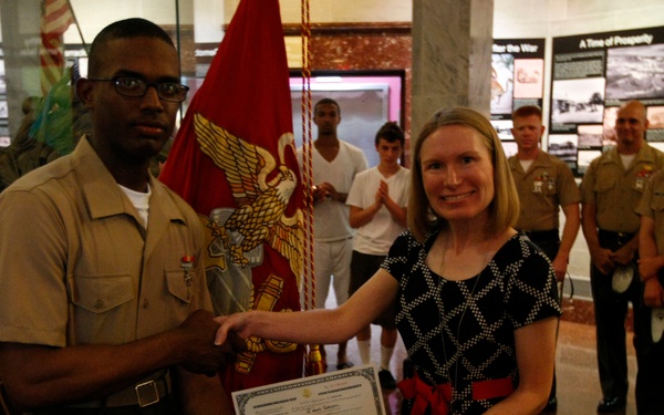 New Marine becomes U.S. Citizen