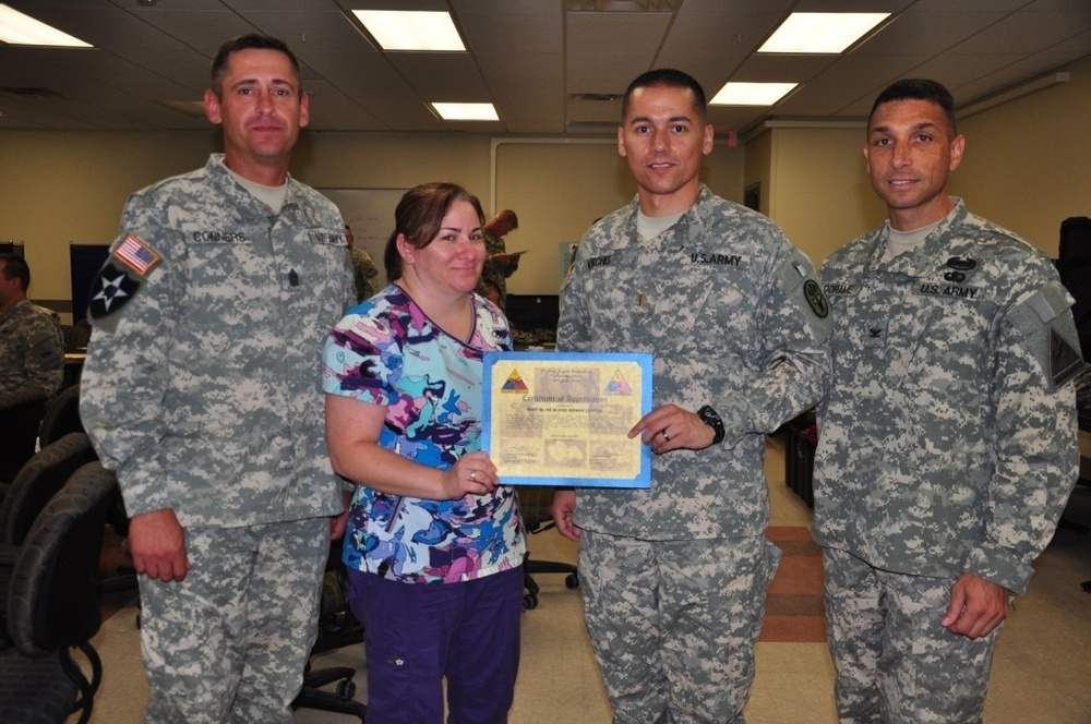 2nd Brigade gives back: Exceeds expectations during Bliss Blood drive