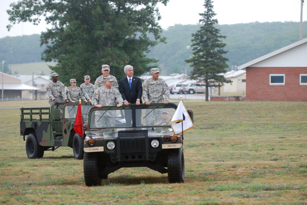 Michigan National Guard Annual Memorial and Review 2012