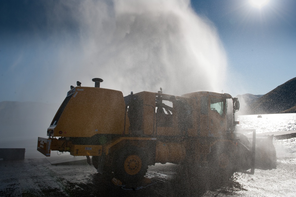 Snowplow at Lucky Peak
