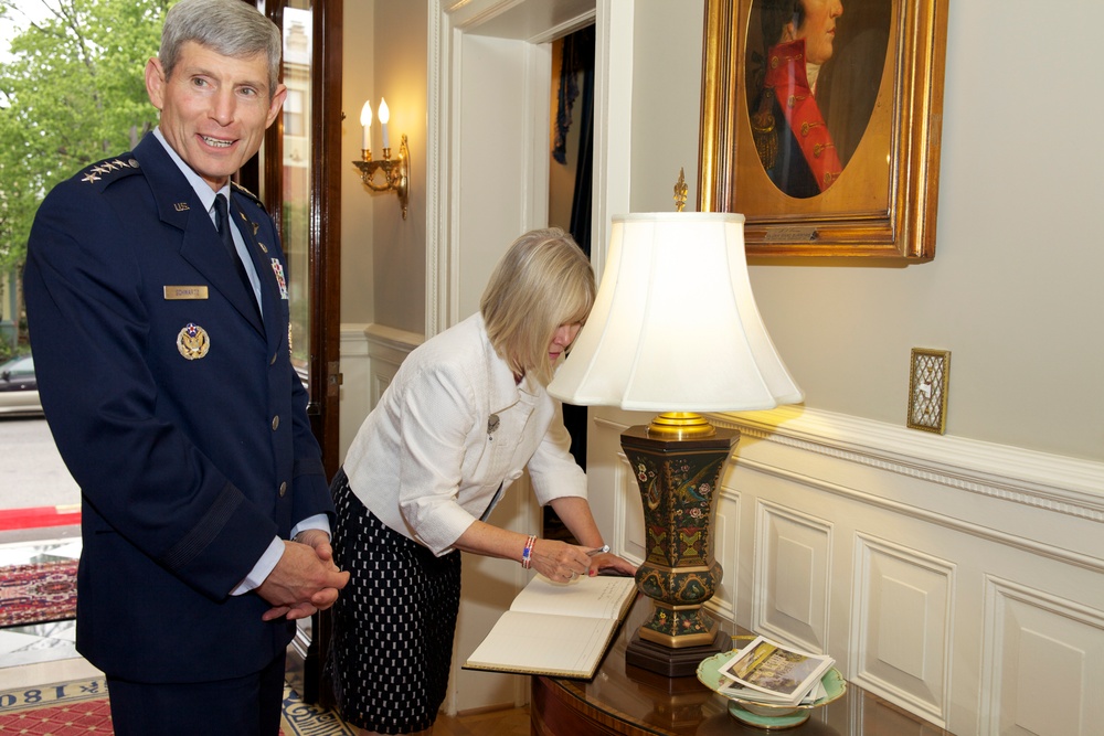 Evening Parade at Marine Barracks Washington