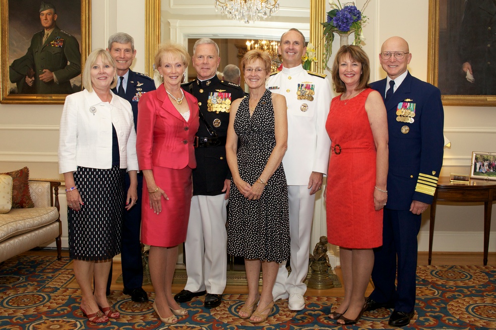 Evening Parade at Marine Barracks Washington