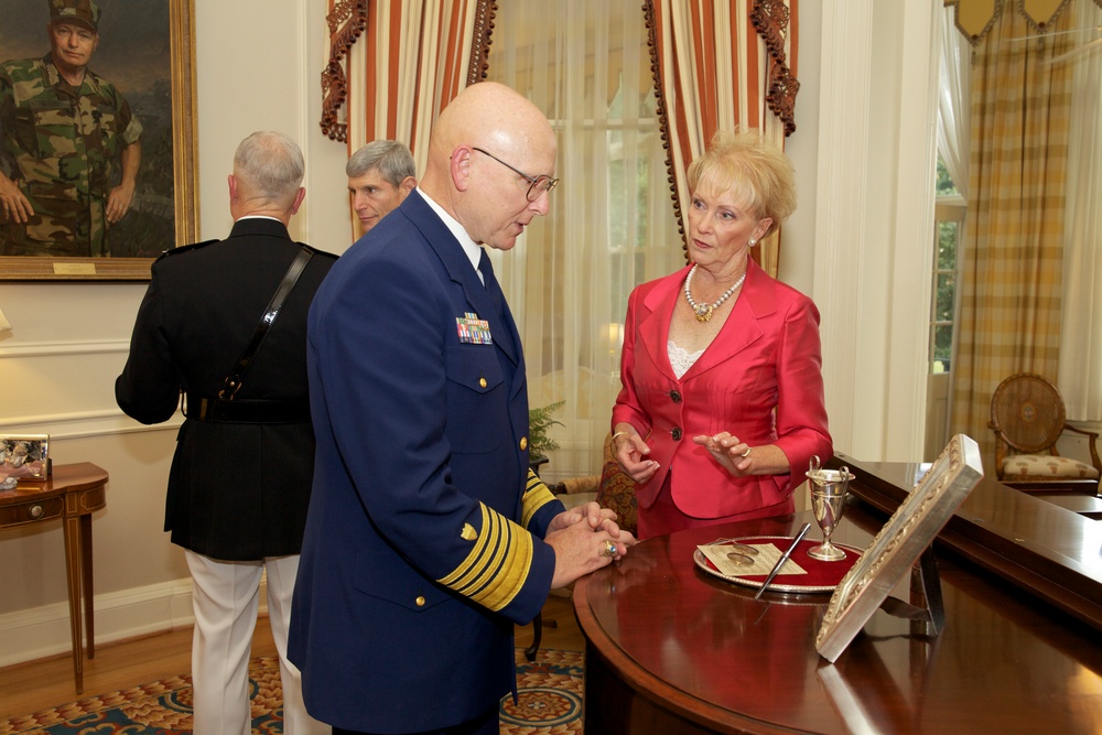 Evening Parade at Marine Barracks Washington