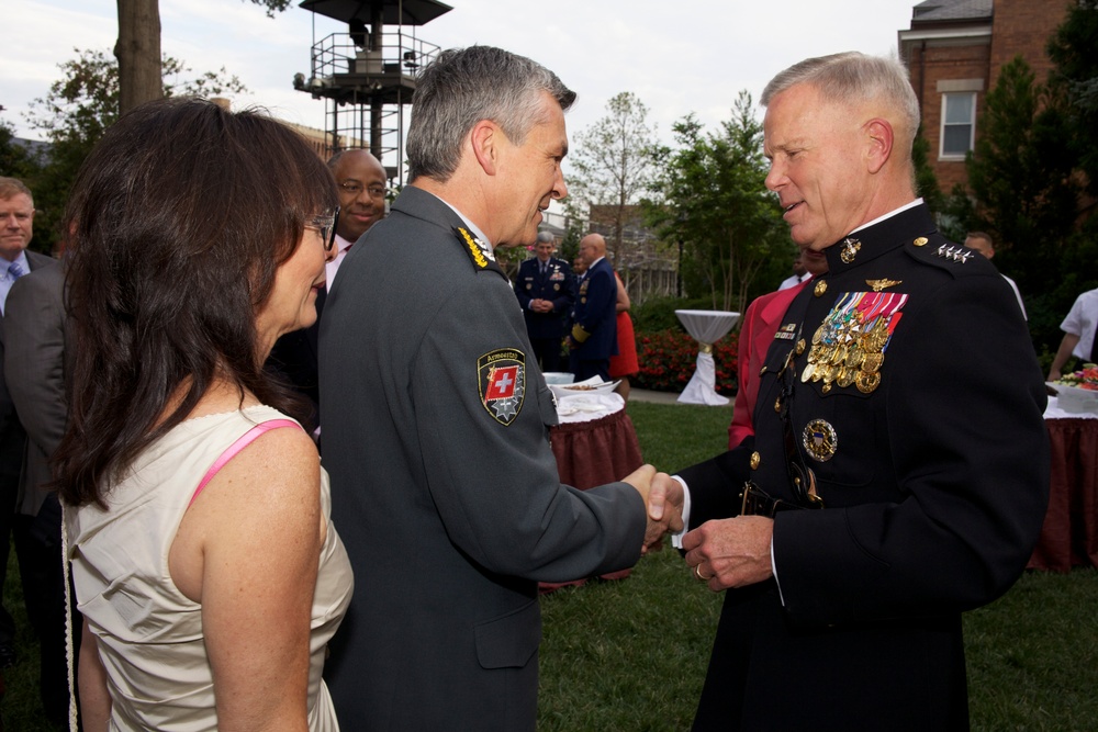 Evening Parade at Marine Barracks Washington