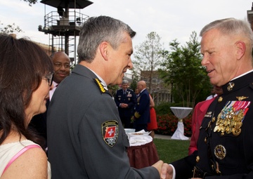 Evening Parade at Marine Barracks Washington