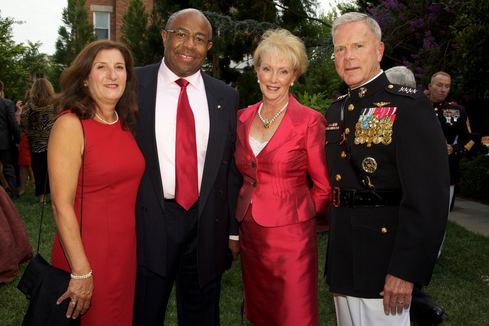 Evening Parade at Marine Barracks Washington