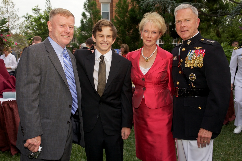 Evening Parade at Marine Barracks Washington