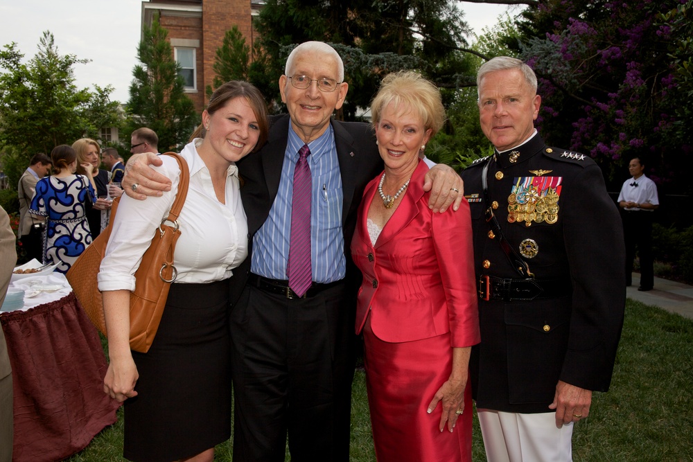 Evening Parade at Marine Barracks Washington