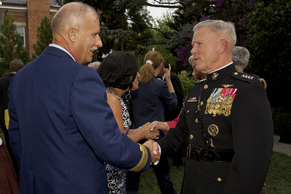 Evening Parade at Marine Barracks Washington