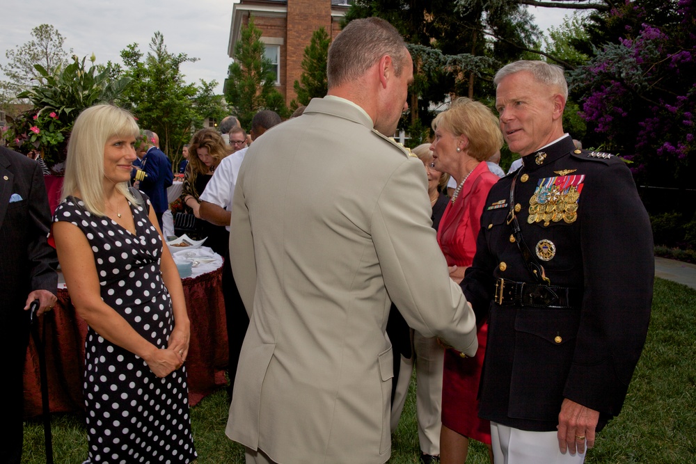 Evening Parade at Marine Barracks Washington