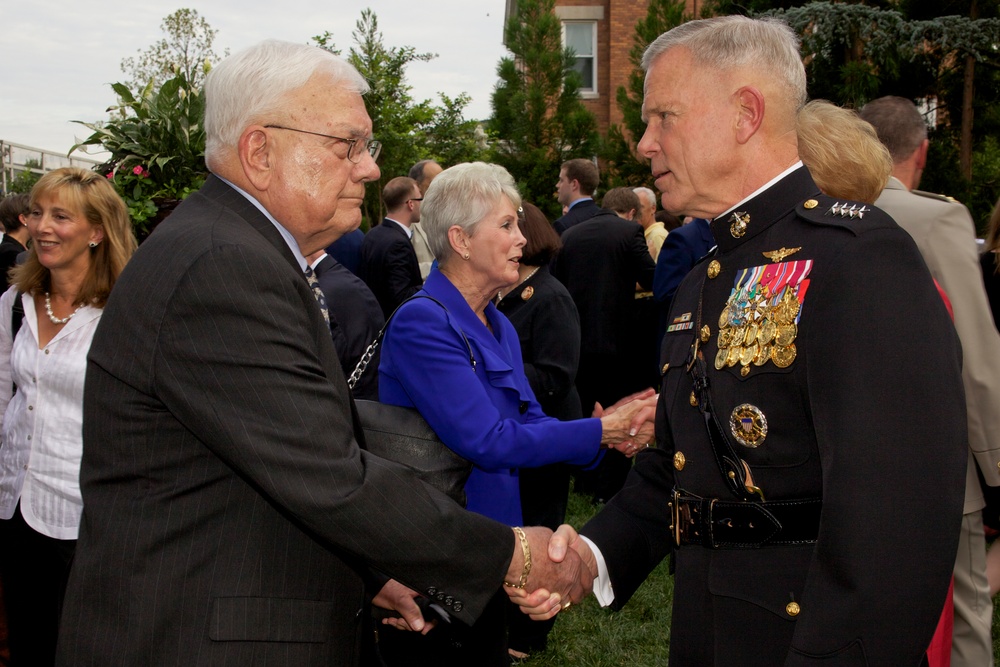 Evening Parade at Marine Barracks Washington